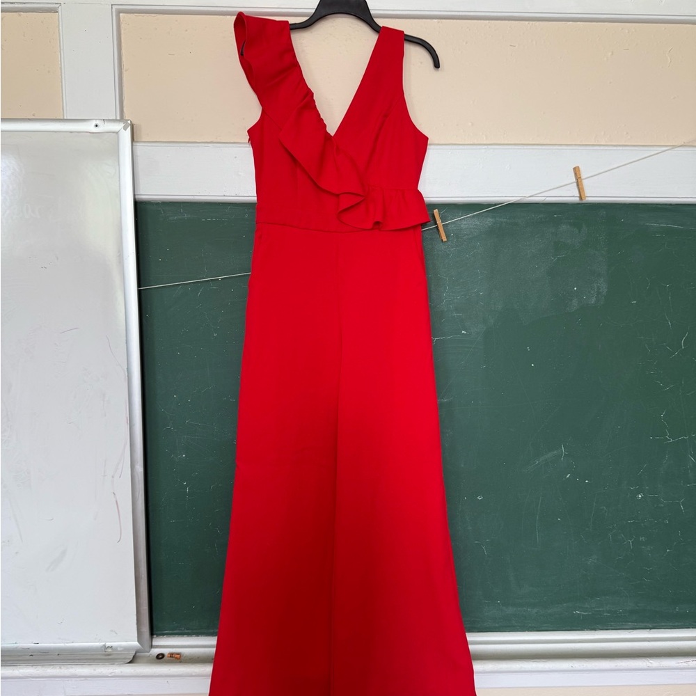 DO+BE One Shoulder Red Dress